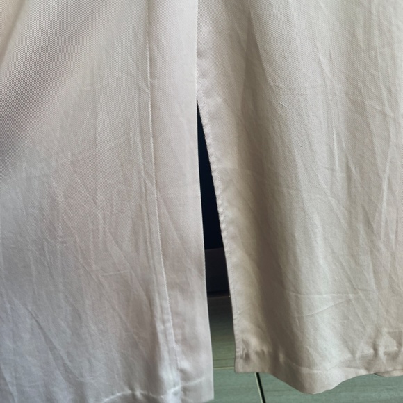 Radgley Mischka blush pink long trench coat - Picture 11 of 12